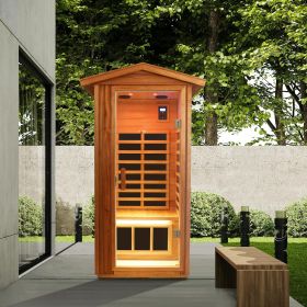 One People Outdoor Okoume Wood Far Infrared Sauna Room