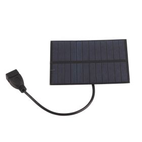 Solar Panel 5W 5V Small Size Light Weight Environmental Friendly Outdoor Solar Power Panel for Mobile Phones (Option: as picture)