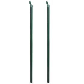 vidaXL Fence Struts 2 pcs 78.7" (Option: as picture)