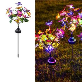 Solar Butterfly Courtyard Light Led (Option: Lawn lamp)