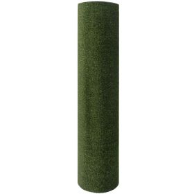 vidaXL Artificial Grass 3.3'x65.6'/0.3"-0.4" Green (Option: as picture)