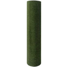 vidaXL Artificial Grass 4.9'x32.8'/0.3"-0.4" Green (Option: as picture)