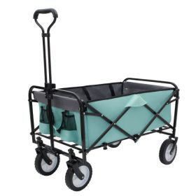 Foldable Carriage With Strapping System, ATV Utility Vehicle (Color: Green)