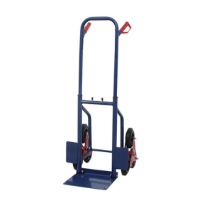 Stainless Steel Warehouse Trolley Blue (Color: Blue)